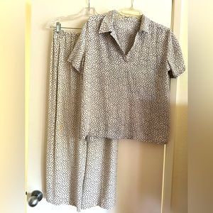 Polka Dot Women's Pajama Set